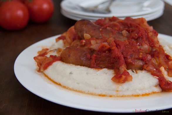 sausage polenta